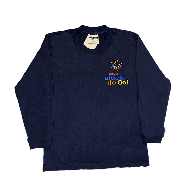 Camiseta Algodão Manga Longa 