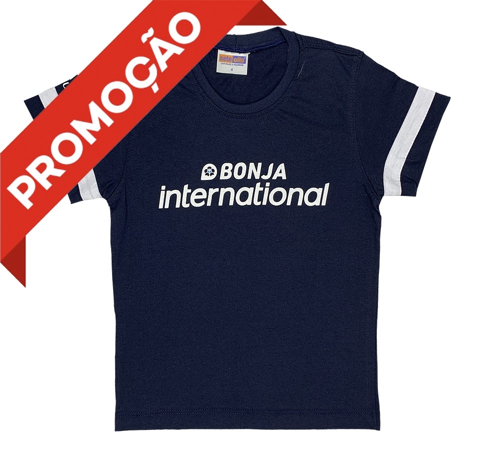 Camiseta Bonja Internacional Manga Curta (OUTLET)