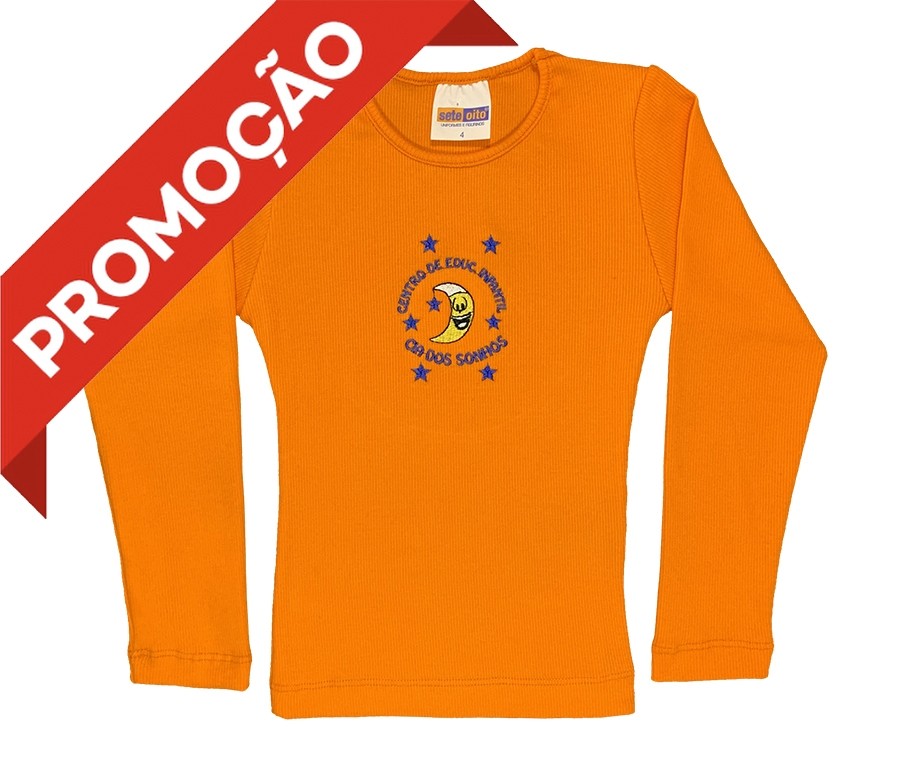 Baby Look Canelada Manga Longa (OUTLET)