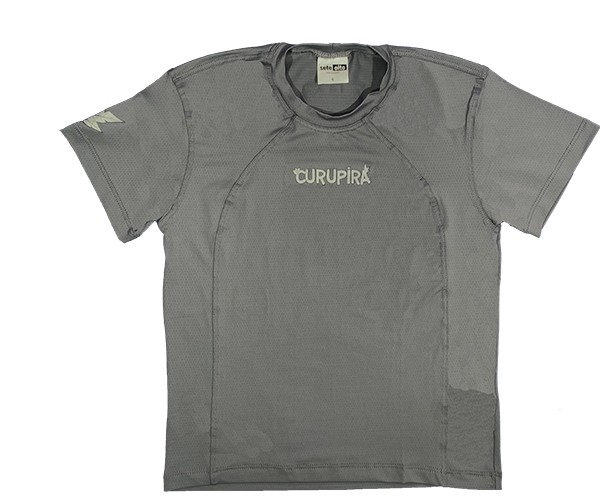 Camiseta Dry Manga Curta Cinza