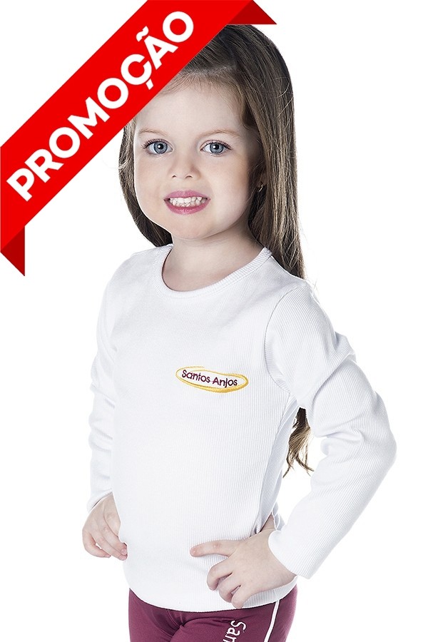 Baby Look Canelada Manga Longa (OUTLET)