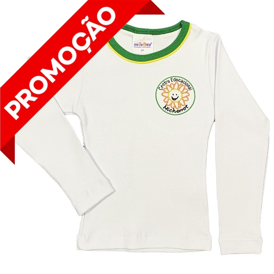 Baby Look Canelada Manga Longa (OUTLET)