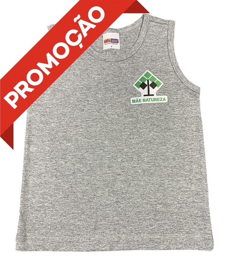 Camiseta Algodão Regata (OUTLET)