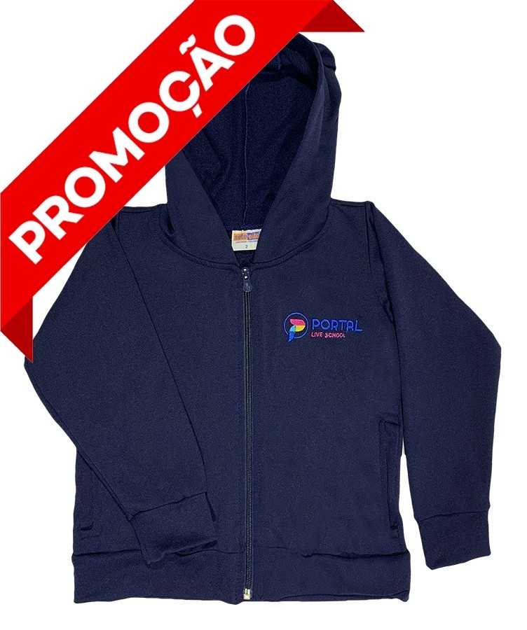 Jaqueta Felpada com Capuz (OUTLET)