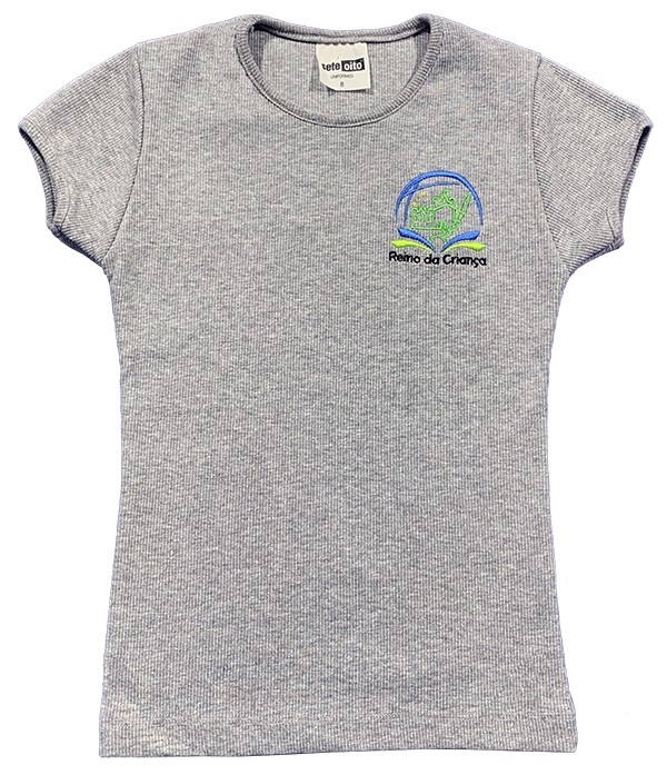 Baby Look Canelada Manga Curta