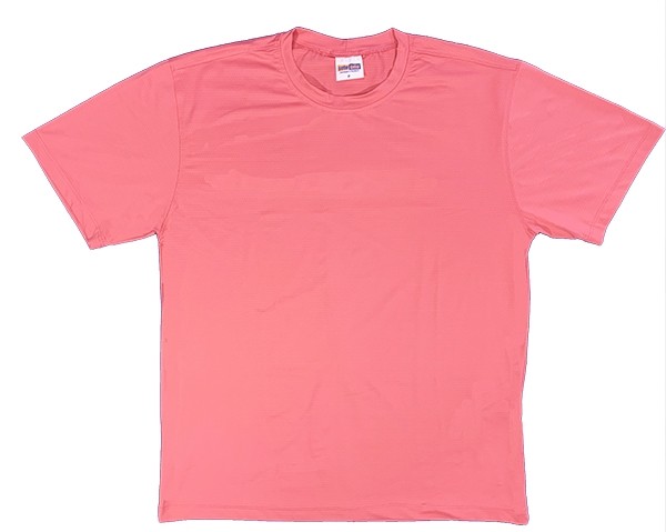 Camiseta Dry Manga Curta Coral