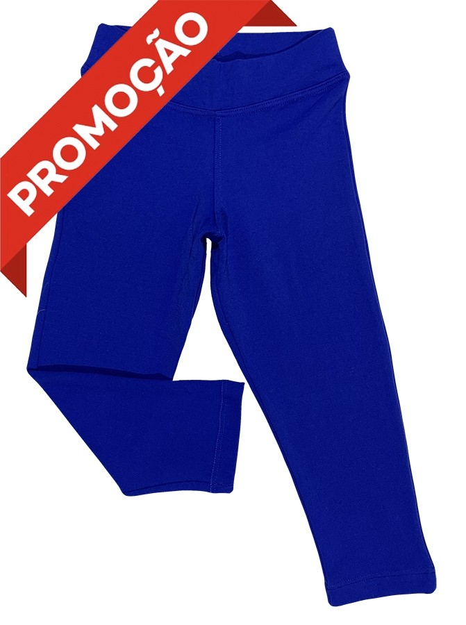 Calça Legging Longa Azul Royal (OUTLET)