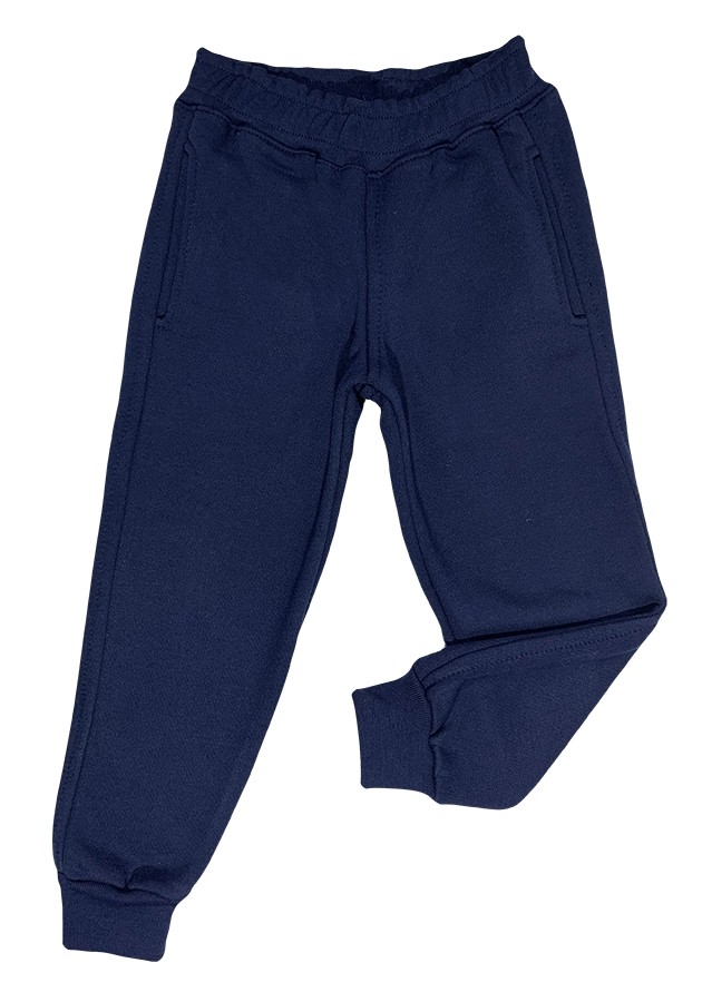 Calça de Moletom Azul Marinho