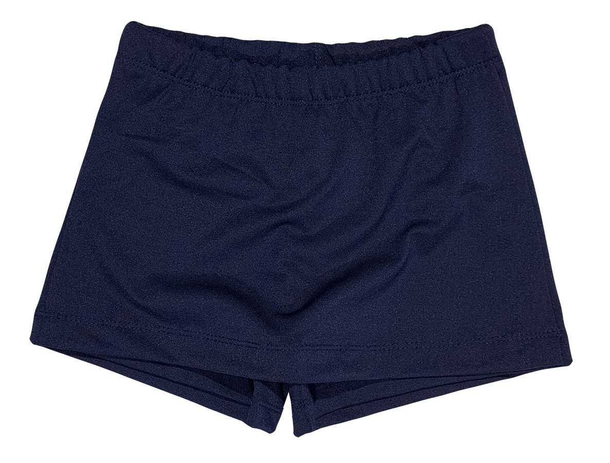 Short Saia Azul Marinho