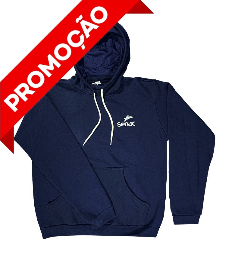 Blusão de Moletom com Capuz (OUTLET)