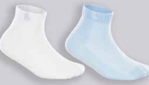 Kit Meia Lupo Baby Azul Claro