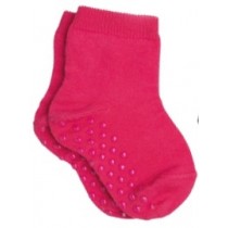 Meia Lupo Baby Com Antiderrapante Rosa