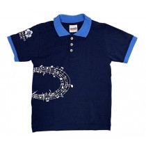 Camisa Polo Música Manga Curta