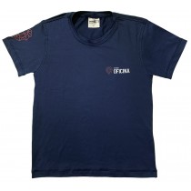 Camiseta Dry Poliamida Manga Curta Azul Marinho