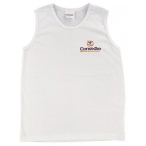 Camiseta Algodão Regata Branca