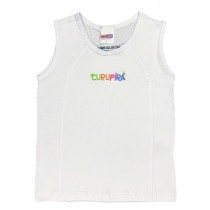 Camiseta Algodão Regata Branca