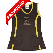 Salopete + Shorts Preto (OUTLET)
