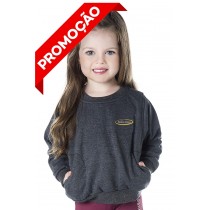 Blusão de Moletom Cinza (OUTLET)