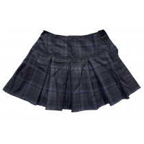 Saia Xadrez + Shorts Preto