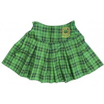 Saia Xadrez + Shorts Verde