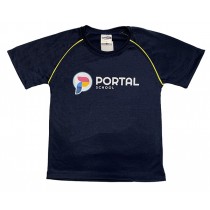 Camiseta PV Manga Curta Azul Marinho