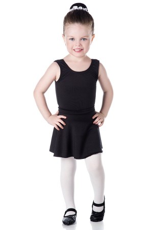 Collant de Ballet Regata Preto