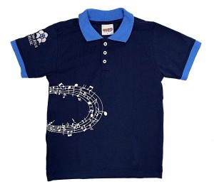 Camisa Polo Música Manga Curta