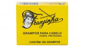 Grampo para Cabelo Castanho