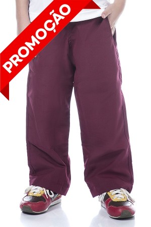 Calça de Nylon com Forro (OUTLET)