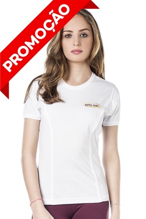 Baby Look Algodão Manga Curta (OUTLET)