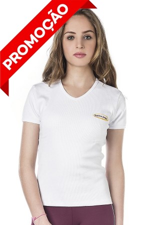 Baby Look Canelada Manga Curta (OUTLET)