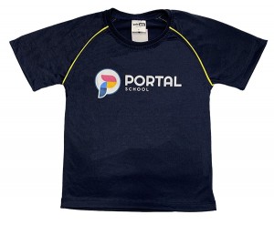 Camiseta PV Manga Curta Azul Marinho