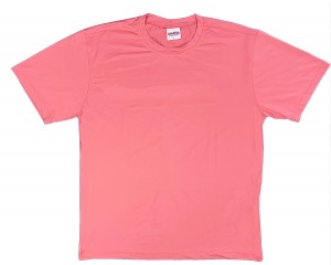 Camiseta Dry Manga Curta Coral