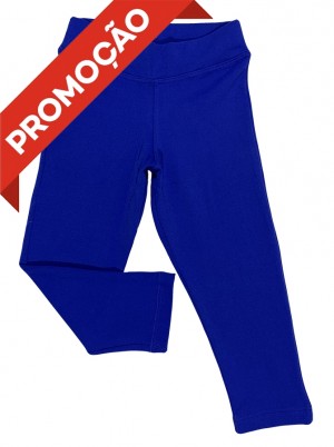 Calça Legging Longa Azul Royal (OUTLET)