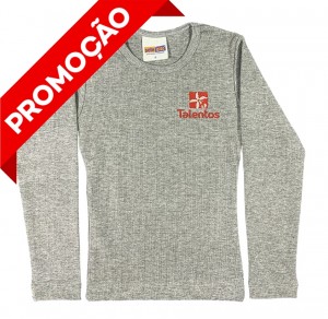 Baby Look Canelada Manga Longa (OUTLET)